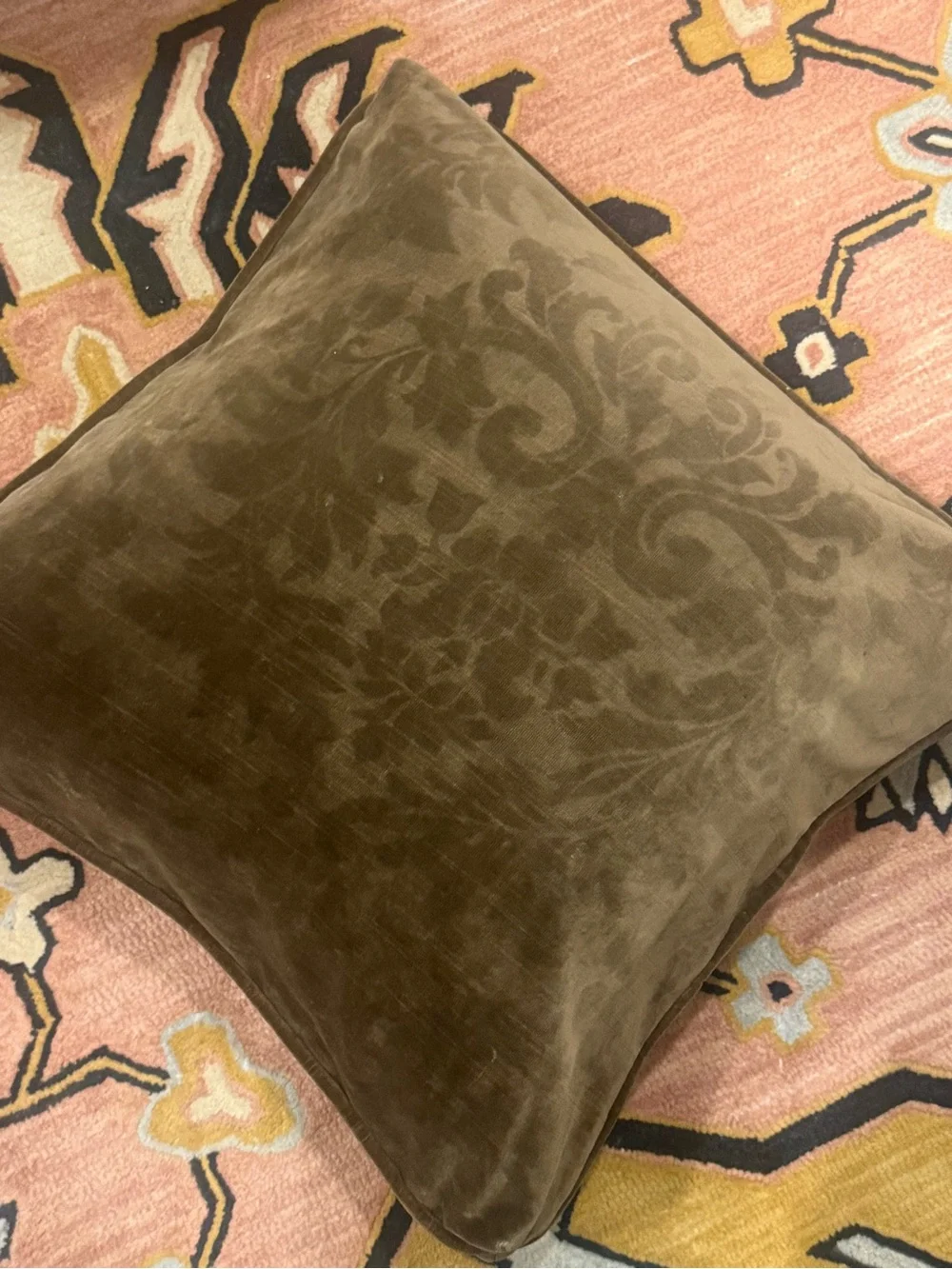 Restoration Hardware ~ Decorative Velvet Pillow Cover
